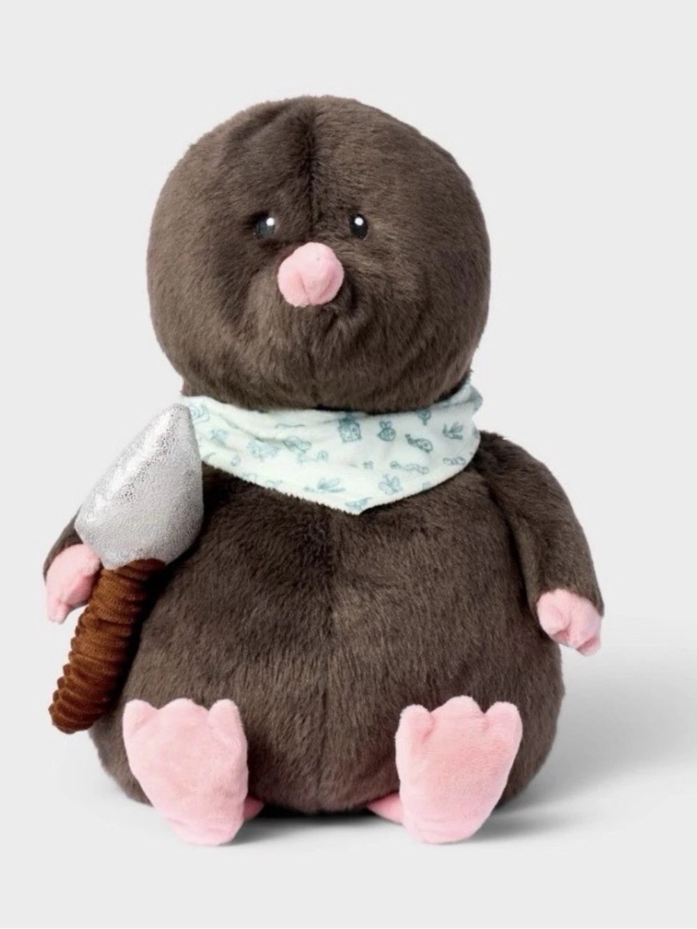 Last One! Gigglescape 12” Mole Plush with Scarf and Spear